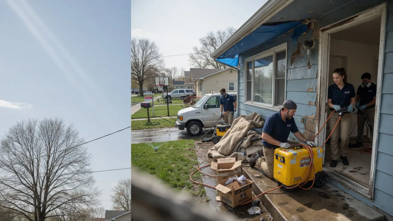 Basement Flood Cleanup in Alum Bridge, WV near me